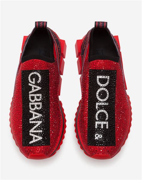 dolce gabbana sneaker red face|dolce and gabbana sneakers 2020.